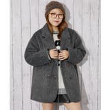 《ふんわりシャギー質感》レディース ハーフコート あったかアウター 秋冬 | GORGE | 詳細画像9