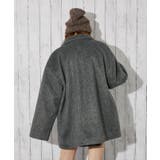 《ふんわりシャギー質感》レディース ハーフコート あったかアウター 秋冬 | GORGE | 詳細画像12