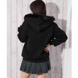 《ファーフード×裏起毛》レディース ジップパーカー カジュアル 秋冬 | GORGE | 詳細画像9