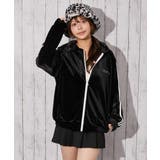 《ベロア×ドラゴン刺繍》サイドラインジップパーカー | GORGE | 詳細画像13