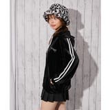 《ベロア×ドラゴン刺繍》サイドラインジップパーカー | GORGE | 詳細画像14