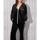 《ベロア×ドラゴン刺繍》サイドラインジップパーカー | GORGE | 詳細画像17