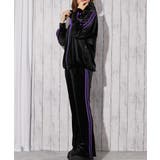 《ベロア×ドラゴン刺繍》サイドラインジップパーカー | GORGE | 詳細画像6