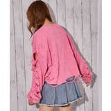 《ダメージ・ロゴエンボス》トレーナー/カジュアル×ストリート/春秋/全2色 | GORGE | 詳細画像5