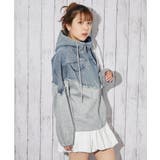 《デニム切り替え×フード付き》ブルゾン／秋冬春／全２色 | GORGE  | 詳細画像9 