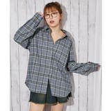 ブルー | 《チェック柄×３ＷＡＹ仕様》シャツ／春秋／全４色 | GORGE 