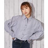 《ダブルドロスト・ストライプ》シャツ／フェミニン×Ｙ２Ｋ／春夏／全３色 | GORGE  | 詳細画像1 