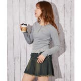 《ヘンリーネック×裾レース切り替え》リブカットソー／秋冬春／全３色 | GORGE  | 詳細画像7 