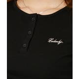 《ヘンリーネック×裾レース切り替え》リブカットソー／秋冬春／全３色 | GORGE  | 詳細画像4 