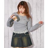 《ヘンリーネック×裾レース切り替え》リブカットソー／秋冬春／全３色 | GORGE  | 詳細画像6 