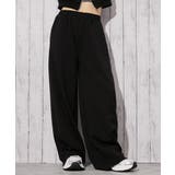 ブラック | 《ダンボール カーブシルエット》スウェットパンツ／カジュアル／春秋冬／全３色 | GORGE 