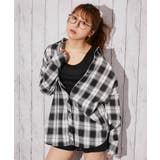 《インナー付き 綿シアーチェック》シャツ カジュアル×ナチュラル | GORGE  | 詳細画像7 