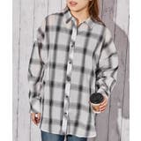 オフホワイト | 《インナー付き 綿シアーチェック》シャツ カジュアル×ナチュラル | GORGE 