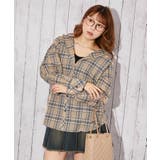 《インナー付き 綿シアーチェック》シャツ カジュアル×ナチュラル | GORGE  | 詳細画像1 