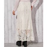 《総レース×マーメイド》ロングスカート きれいめ フェミニン 春◎ | GORGE  | 詳細画像13 