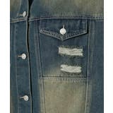 《オーバーダイ×ダメージ加工》ＢＩＧデニムジャケット／オールシーズン／全２色 | GORGE  | 詳細画像9 