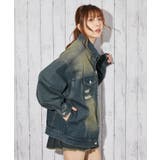 《オーバーダイ×ダメージ加工》ＢＩＧデニムジャケット／オールシーズン／全２色 | GORGE  | 詳細画像7 