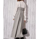 《麻調 ワンピース＆ショートジャケット》セットアップ キレイめ×フェミニン | GORGE  | 詳細画像13 