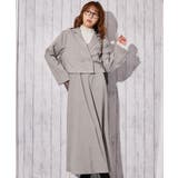 グレー | 《麻調 ワンピース＆ショートジャケット》セットアップ キレイめ×フェミニン | GORGE 