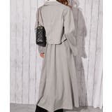 《麻調 ワンピース＆ショートジャケット》セットアップ キレイめ×フェミニン | GORGE  | 詳細画像18 