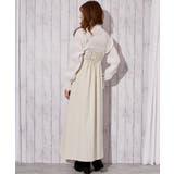 《麻調 ワンピース＆ショートジャケット》セットアップ キレイめ×フェミニン | GORGE  | 詳細画像4 