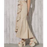 《ラッフルフリル》ロングスカート／フェミニン／春夏秋／全２色 | GORGE  | 詳細画像3 