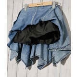 《ベルト付き×アシンメトリー》デニムミニスカート インパン付き オールシーズン | GORGE  | 詳細画像11 