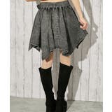 《ベルト付き×アシンメトリー》デニムミニスカート インパン付き オールシーズン | GORGE  | 詳細画像14 