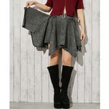 《ベルト付き×アシンメトリー》デニムミニスカート インパン付き オールシーズン | GORGE  | 詳細画像15 