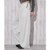 《裏毛素材×スーパーワイド》スウェットパンツ ウエストゴム 春◎ | GORGE  | 詳細画像13 