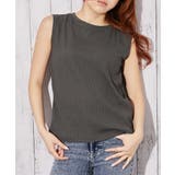 チャコール | 《リブ ベーシック》タンクトップ／カジュアル／オールシーズン／全５色 | GORGE 