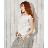 《リブ ベーシック》タンクトップ／カジュアル／オールシーズン／全５色 | GORGE  | 詳細画像16 