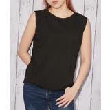 ブラック | 《リブ ベーシック》タンクトップ／カジュアル／オールシーズン／全５色 | GORGE 