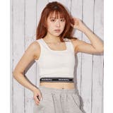 《カップ付き ロゴ》タンクトップ／スポーティー×Ｙ２Ｋ／オールシーズン／全２色 | GORGE  | 詳細画像1 