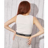 《カップ付き ロゴ》タンクトップ／スポーティー×Ｙ２Ｋ／オールシーズン／全２色 | GORGE  | 詳細画像4 