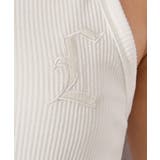 《合皮ロゴ刺繍×リブ素材》ノースリーブトップス タンク オールシーズン◎ | GORGE  | 詳細画像11 