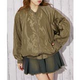 カーキ | 《ロング丈》ＭＡ－１ブルゾン／春秋／全３色 | GORGE 