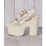 《厚底×ダブルベルト》サンダル／ストリート×Ｙ２Ｋ／春夏／全２色 | GORGE  | 詳細画像9 