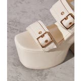 《厚底×ダブルベルト》サンダル／ストリート×Ｙ２Ｋ／春夏／全２色 | GORGE  | 詳細画像12 