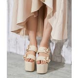 《厚底×ダブルベルト》サンダル／ストリート×Ｙ２Ｋ／春夏／全２色 | GORGE  | 詳細画像15 