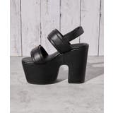 《厚底×ダブルベルト》サンダル／ストリート×Ｙ２Ｋ／春夏／全２色 | GORGE  | 詳細画像5 