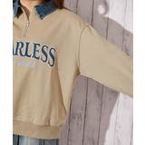 《デニム襟 ハーフＺＩＰ》トレーナー／カジュアル×ストリート／春秋／全３色 | GORGE  | 詳細画像5 