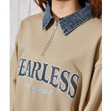 《デニム襟 ハーフＺＩＰ》トレーナー／カジュアル×ストリート／春秋／全３色 | GORGE  | 詳細画像6 