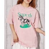 ピンク | 《ピグメント・ドッグ》Ｔシャツ／カジュアル×ストリート／春夏／全３色 | GORGE 