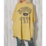 マスタード | 《ピグメント＆ロゴ》チュニックＴシャツ／カジュアル×ストリート／春夏／全３色 | GORGE 