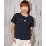 《ＵＳＡ国旗刺繍×カレッジロゴ》Ｔシャツ／ストリート／春夏秋／全３色 | GORGE  | 詳細画像12 