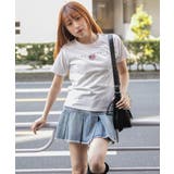 《ＵＳＡ国旗刺繍×カレッジロゴ》Ｔシャツ／ストリート／春夏秋／全３色 | GORGE  | 詳細画像1 
