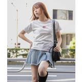 《ＵＳＡ国旗刺繍×カレッジロゴ》Ｔシャツ／ストリート／春夏秋／全３色 | GORGE  | 詳細画像2 