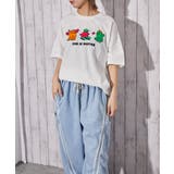 《おばけ×サガラ刺繍》ＢＩＧＴシャツ／ストリート／春夏／全２色 | GORGE  | 詳細画像9 
