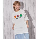《おばけ×サガラ刺繍》ＢＩＧＴシャツ／ストリート／春夏／全２色 | GORGE  | 詳細画像10 